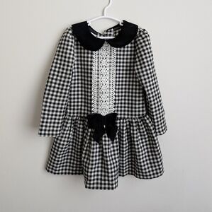 Bonnie Jean Black & White dress